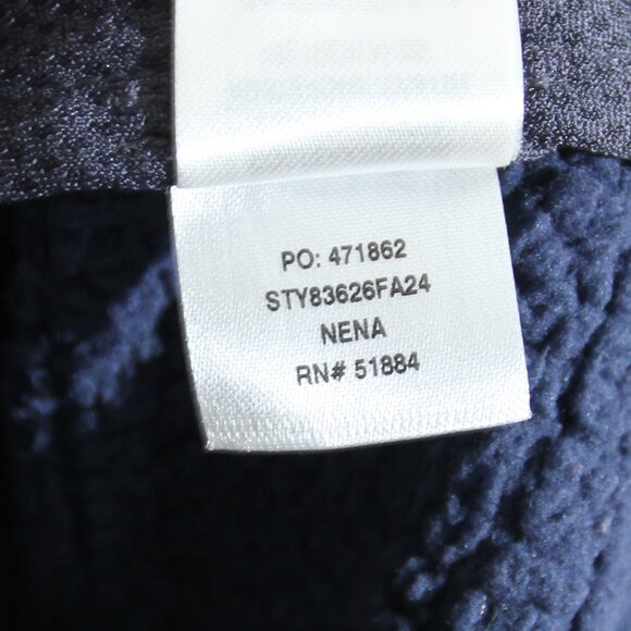 Patagonia Men's R2 TechFace Fleece Jacket Navy Blue Full Zip Size Small - Picture 12 of 12